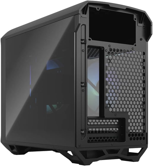 Fractal Torrent Nano RGB TG ITX Gaming Case - Black 