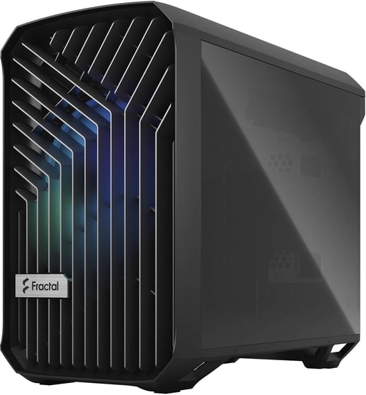 Fractal Torrent Nano RGB TG ITX Gaming Case - Black 