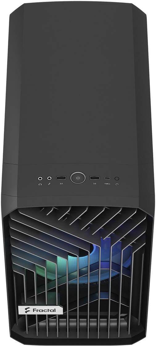 Fractal Torrent Nano RGB TG ITX Gaming Case - Black 