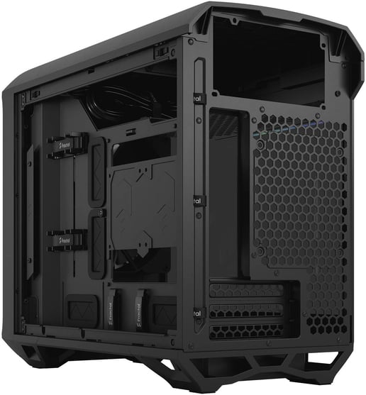 Fractal Design Torrent Nano TG ITX Gaming Case - Black 