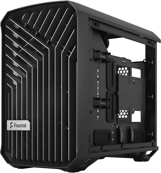 Fractal Design Torrent Nano TG ITX Gaming Case - Black 