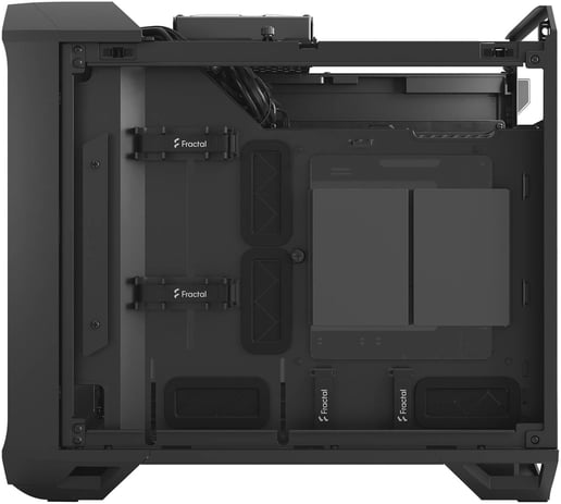 Fractal Design Torrent Nano TG ITX Gaming Case - Black 
