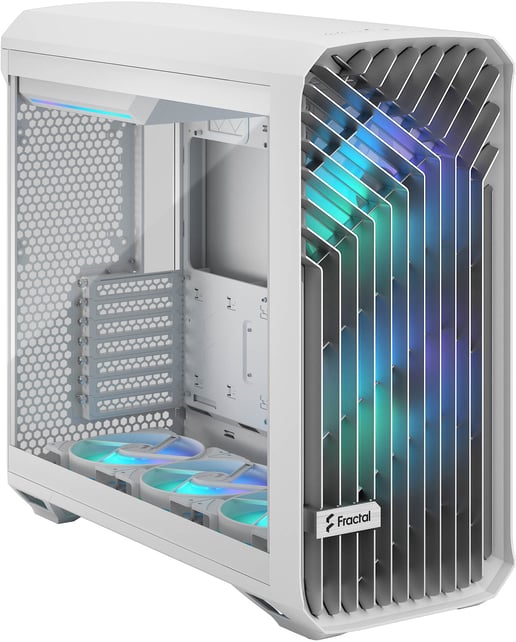 Fractal Torrent TG RGB Mid Tower Gaming Case - White 