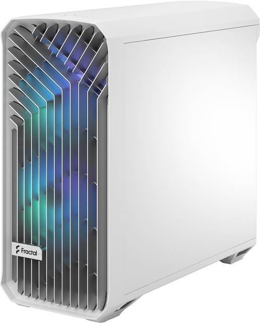 Fractal Torrent TG RGB Mid Tower Gaming Case - White 