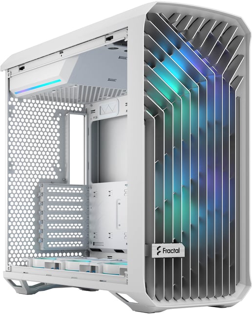 Fractal Torrent TG RGB Mid Tower Gaming Case - White 