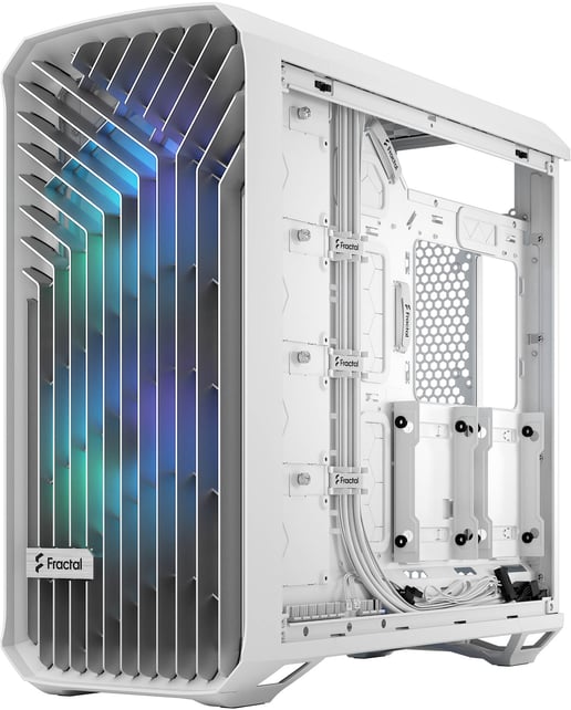 Fractal Torrent TG RGB Mid Tower Gaming Case - White 