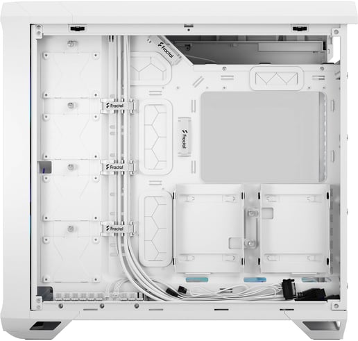 Fractal Torrent TG RGB Mid Tower Gaming Case - White 