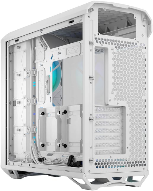 Fractal Torrent TG RGB Mid Tower Gaming Case - White 
