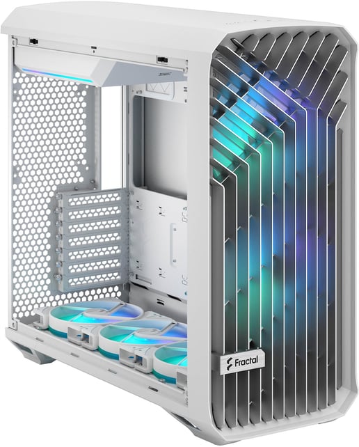 Fractal Torrent TG RGB Mid Tower Gaming Case - White 