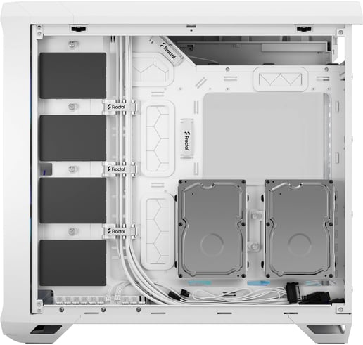 Fractal Torrent TG RGB Mid Tower Gaming Case - White 