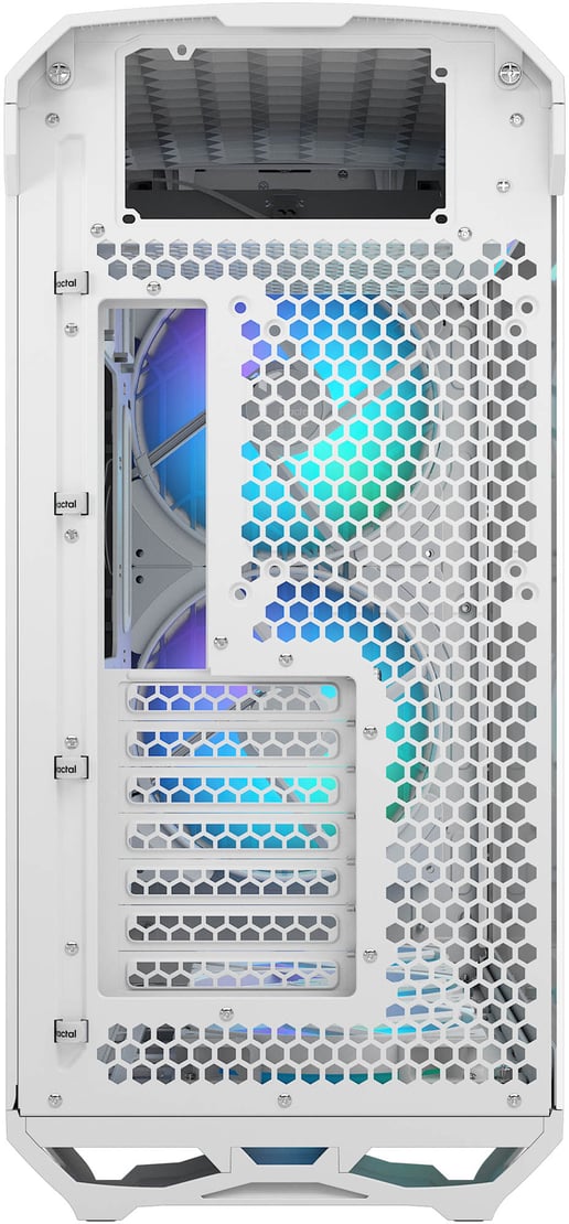 Fractal Torrent TG RGB Mid Tower Gaming Case - White 