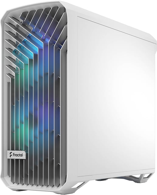 Fractal Torrent TG RGB Mid Tower Gaming Case - White 