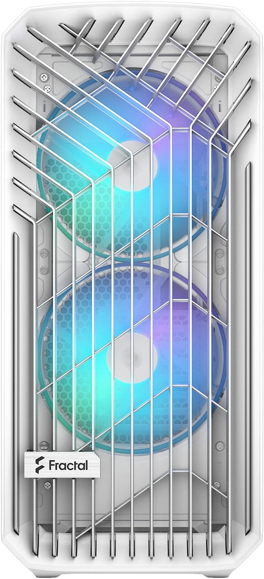 Fractal Torrent TG RGB Mid Tower Gaming Case - White 