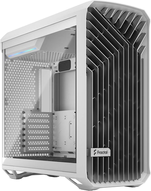 Fractal Torrent Mid Tower Gaming Case - White 