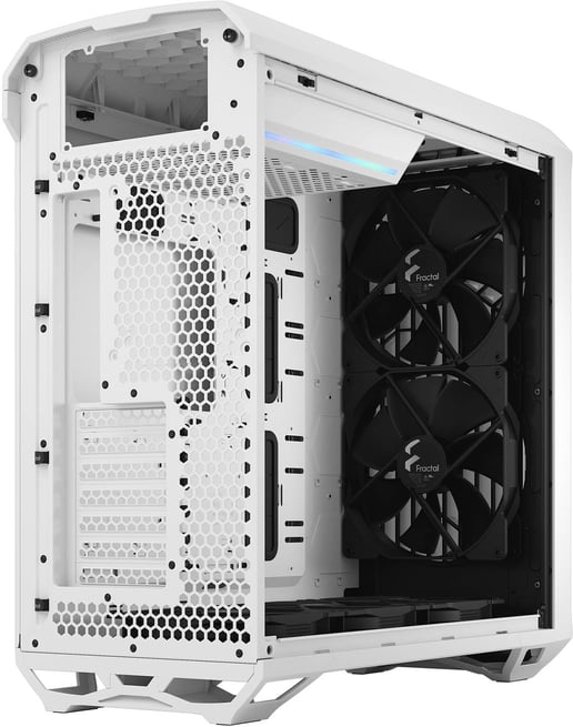 Fractal Torrent Mid Tower Gaming Case - White 
