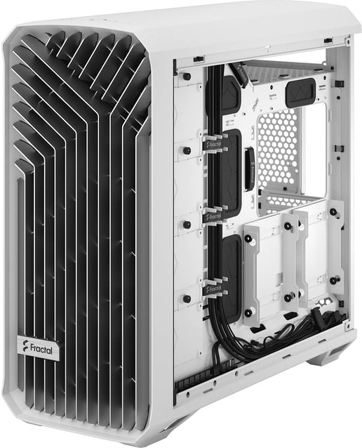 Fractal Torrent Mid Tower Gaming Case - White 