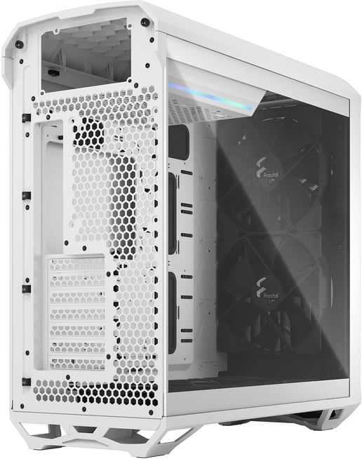 Fractal Torrent Mid Tower Gaming Case - White 