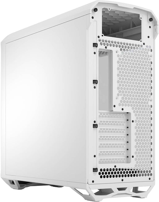 Fractal Torrent Mid Tower Gaming Case - White 