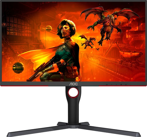 AOC U27G3X/BK 27" 4K Gaming Monitor - IPS, 400 nits, 160Hz, 1ms, HDMI, DP