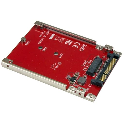 StarTech.com M.2 To U.2 (sff-8639) Host Adaptor For M.2 PCIe NVMe SSDs   