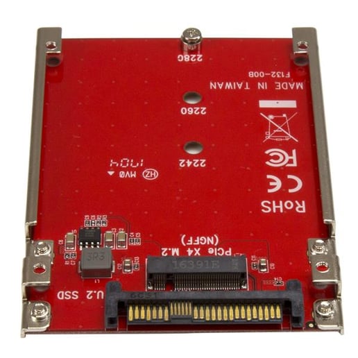 StarTech.com M.2 To U.2 (sff-8639) Host Adaptor For M.2 PCIe NVMe SSDs   