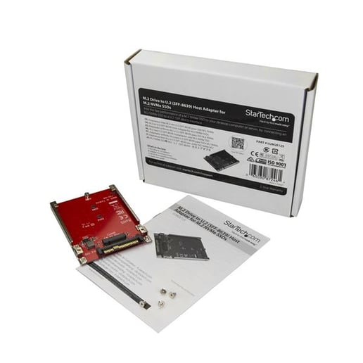 StarTech.com M.2 To U.2 (sff-8639) Host Adaptor For M.2 PCIe NVMe SSDs   