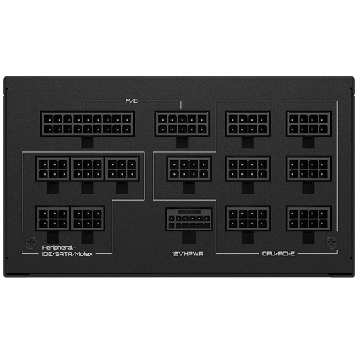 1300W Gigabyte UD1300GM PG5 Modular 80 Plus Gold PSU