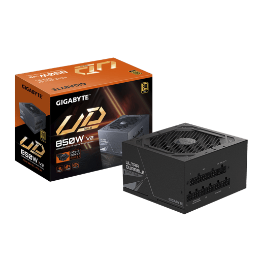 850W Gigabyte GP-UD850GM PG5 V2 Modular 80 Plus Gold PSU