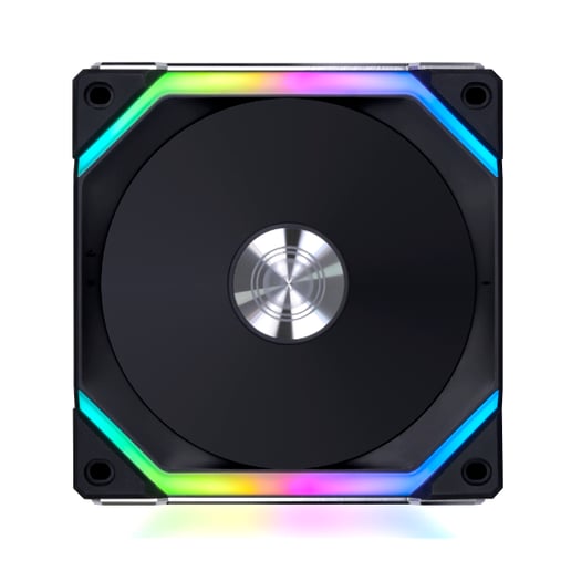 Lian-Li UNI SL120 V2 ARGB 120mm Fan Kit in Black, Fan Triple Pack with Controller