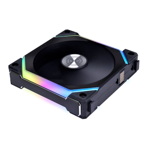 Lian-Li UNI SL120 V2 ARGB 120mm Fan Kit in Black, Fan Triple Pack with Controller