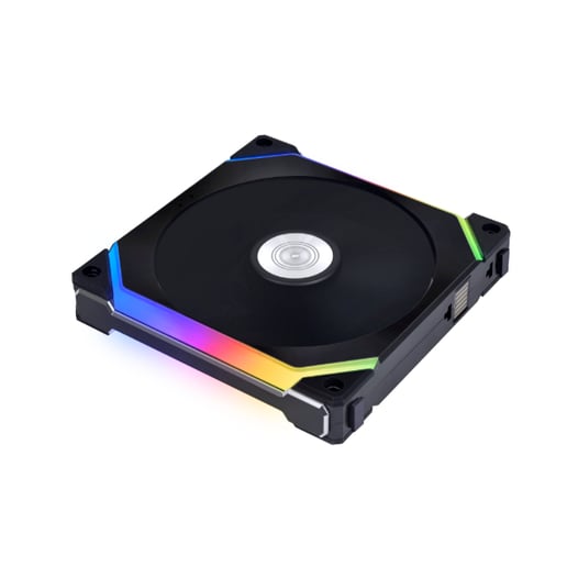 Lian-Li UNI SL120 V2 ARGB 120mm Fan Kit in Black, Fan Triple Pack with Controller