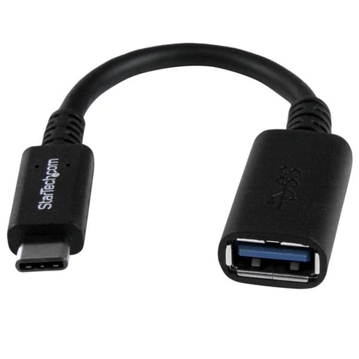 StarTech.com (6 inch) USB 3.1 Gen 1 (5 Gbps) USB-C to USB-A Adaptor