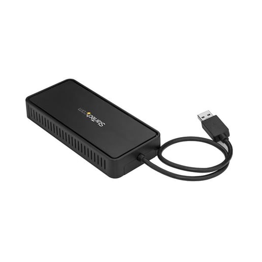 StarTech.com USB 3.0 Mini Docking Station with Dual Displayport and Ethernet (Black)
