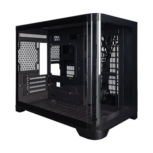 1st Player UV6 Mid Tower Gaming Case - Black 