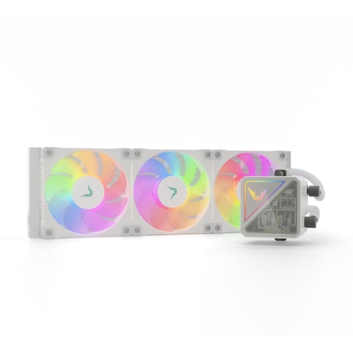 Valkyrie V360 Lite 360mm AiO Liquid CPU Cooler in White