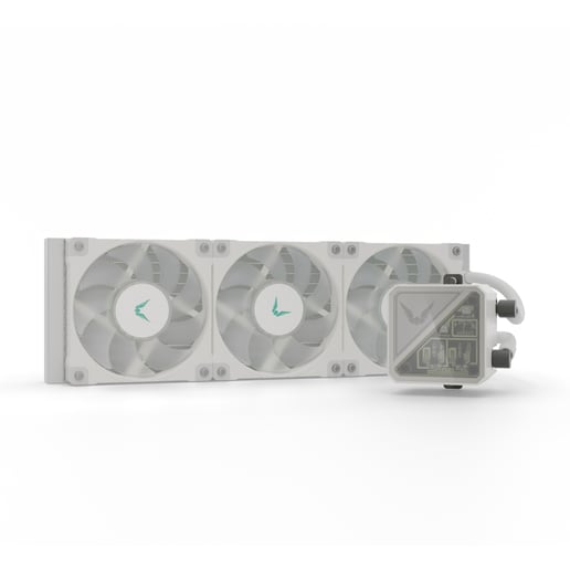 Valkyrie V360 Lite 360mm AiO Liquid CPU Cooler in White
