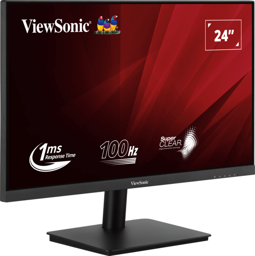 ViewSonic VA2406-H 24" Full HD Monitor - VA, 100Hz, 1ms, HDMI