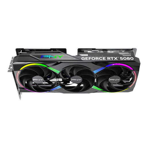PNY GeForce RTX 5080 EPIC-X OC 16GB GDDR7 Graphics Card