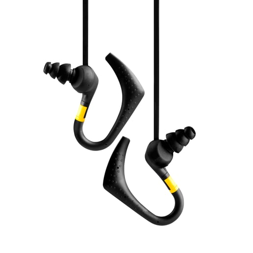 Veho ZS-2 Water Resistant Sports Earphones - Yellow/Black