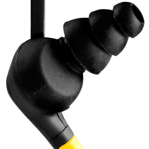 Veho ZS-2 Water Resistant Sports Earphones - Yellow/Black