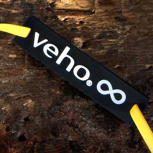 Veho ZS-2 Water Resistant Sports Earphones - Yellow/Black