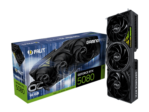 Palit GeForce RTX 5080 GAMING PRO OC 16GB GDDR7 Graphics Card