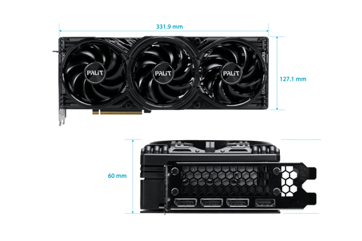 Palit GeForce RTX 5080 GAMING PRO OC 16GB GDDR7 Graphics Card