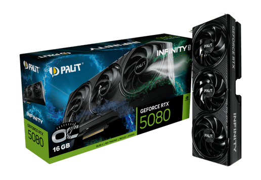 Palit GeForce RTX 5080 Infinity 3 OC 16GB GDDR7 Graphics Card