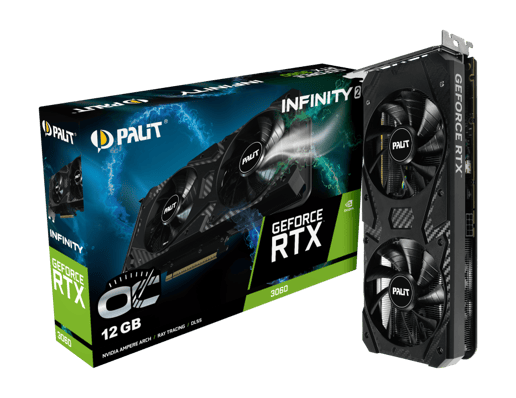 Palit GeForce RTX 3060 Infinity 2 OC NVIDIA 12 GB GDDR6