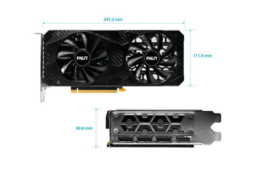 Palit GeForce RTX 3060 Infinity 2 OC NVIDIA 12 GB GDDR6