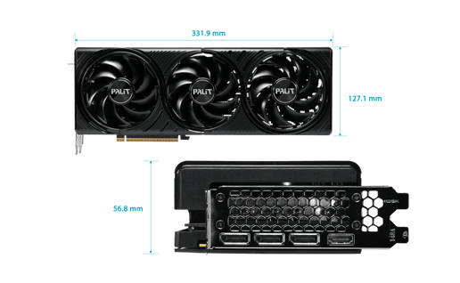 Palit RTX5080 INFINITY 3 16GB GDDR7 256bit 3-DP HDMI NVIDIA GeForce RTX 5080
