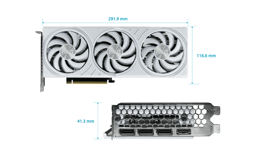 Palit GeForce RTX 5070 Trinity White Edition OC 12GB GDDR7 Graphics Card