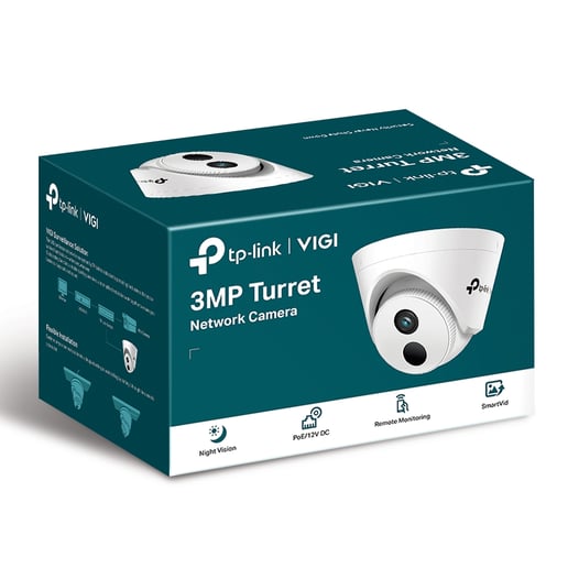 TP-Link VIGI C400HP-4 3MP Turret Network Camera with 4mm Lens