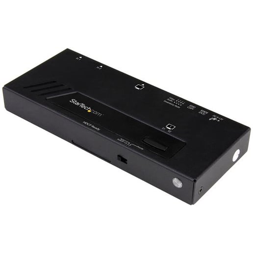 StarTech.com 2 Port HDMI Switch with 4k Fast Switching Autosensing
